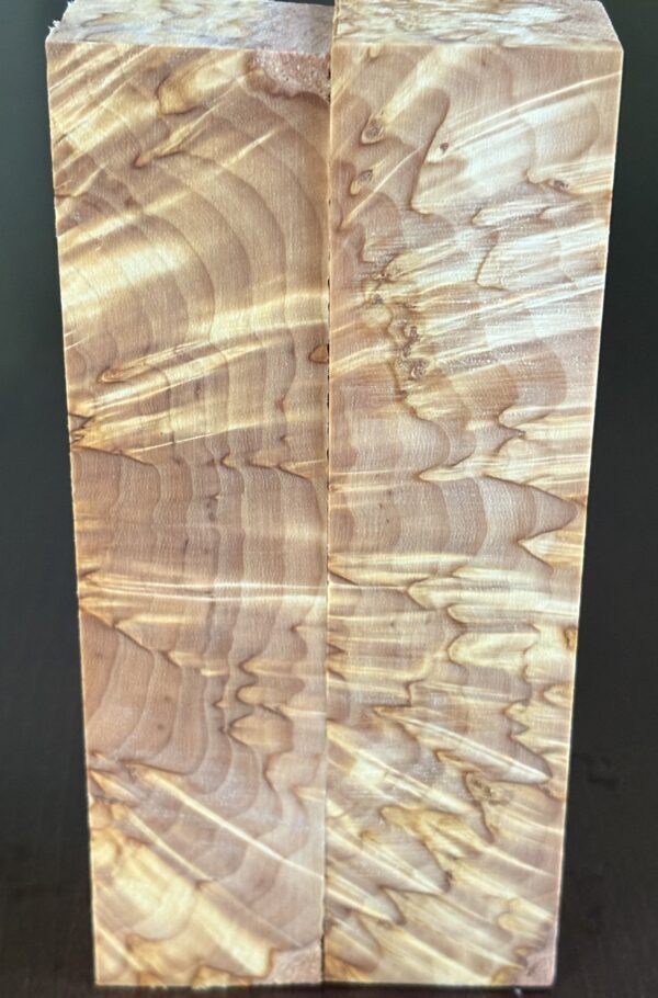 Birch handle - Cross cut blocks. Dimensions: 35*40*170mm - Image 3