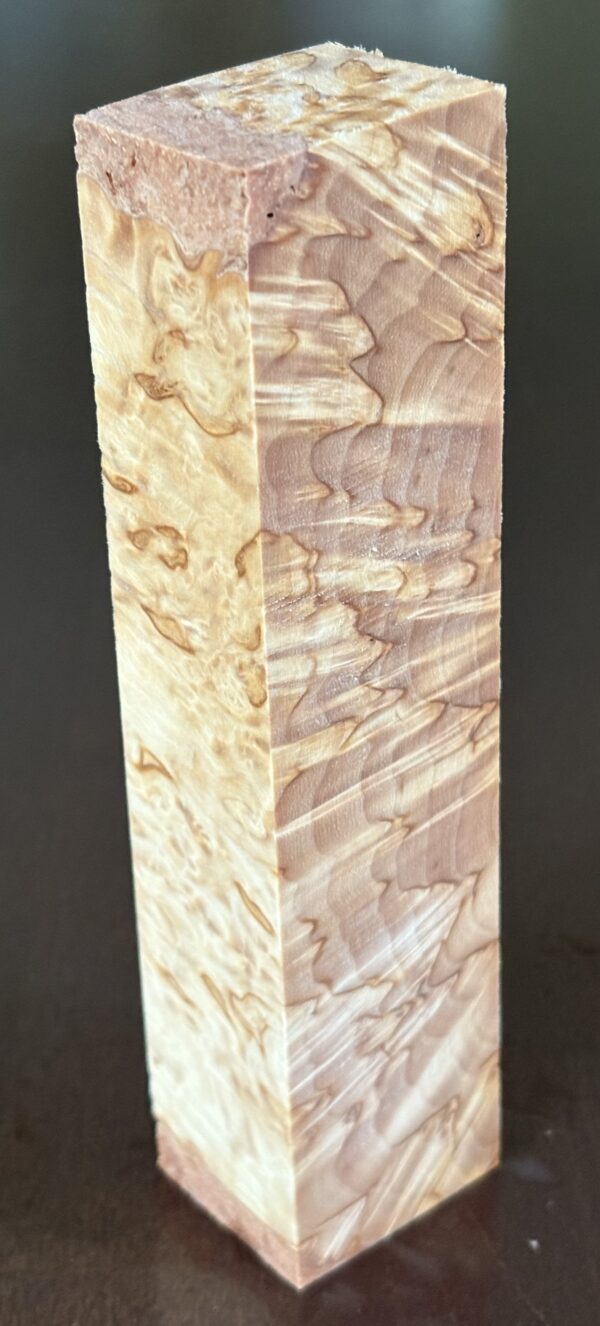 Birch handle - Cross cut blocks. Dimensions: 35*40*170mm - Image 5