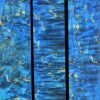 Blue dyed and stabilized Masur birch pen size blocks. Ideal also for making wooden jewelry or smaller size knife handles.